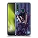 Head Case Designs Oficjalnie Licencjonowany Tiffany"Tito" Toland-Scott Fioletowy gotyk Wrózki Soft Gel Case Kompatybilny z Huawei Y6p