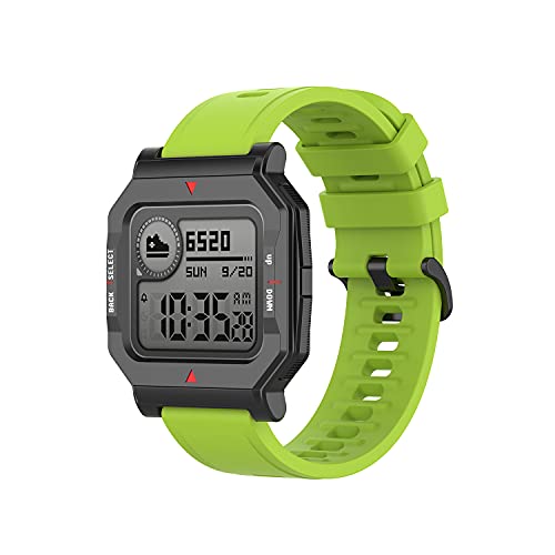 Tyogeephy Cinturino per Amazfit Neo, Morbido Silicone Cinturino per Amazfit Neo Smartwatch(No Tracker, Replacement Bands Only)