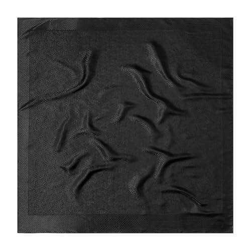 Image of 35 inch Men's Large Square Jacquard Scarf - Cowboy Wild Rugged Style, With Gift Packed