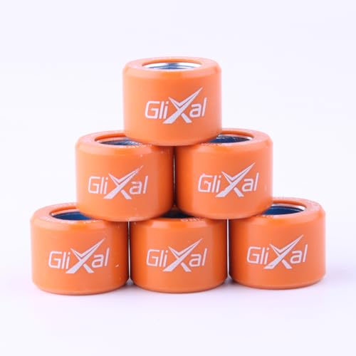 Image of Glixal 20X15mm High Performance Racing Variator Roller Weights Set For Honda PCX 125 150 Polaris RZR 200 SYM SUZUKI KYMCO VESPA Scooter Quads ATV UTV (15 Gram)