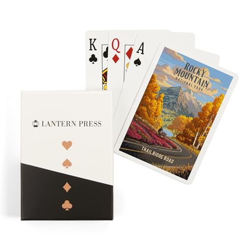 Baraja de poker Lantern Press Rocky Mountain 52 cartas