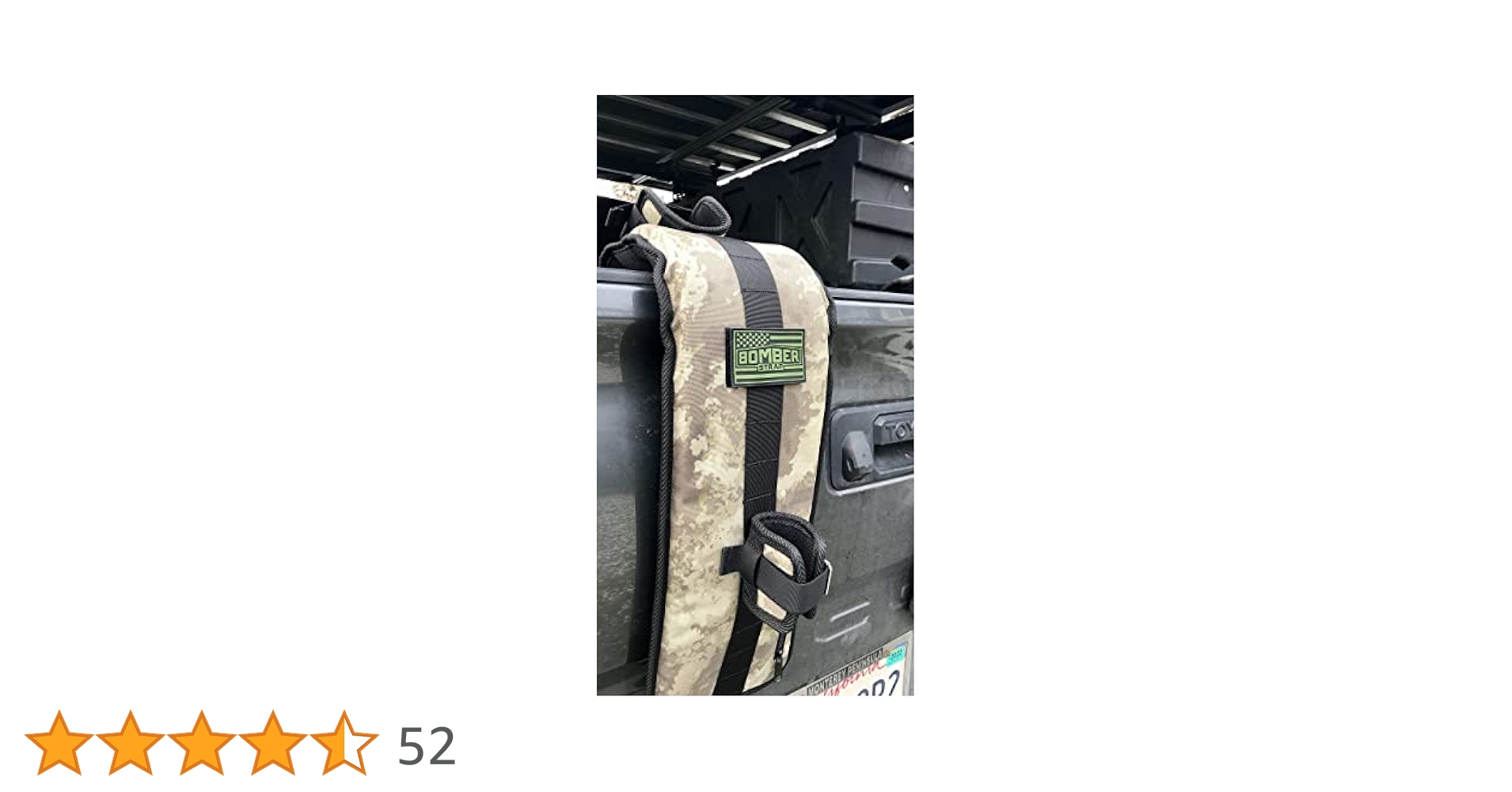 Amazon.co.jp: ボンバーストラップテールゲートバイクパッド
