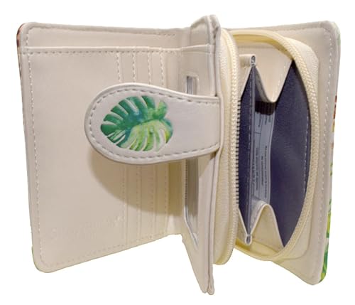 Shag Wear Giraffe Tower Small Animal Wallet for Women and Teen Girls Vegan Faux Leather 4.5" Beige2