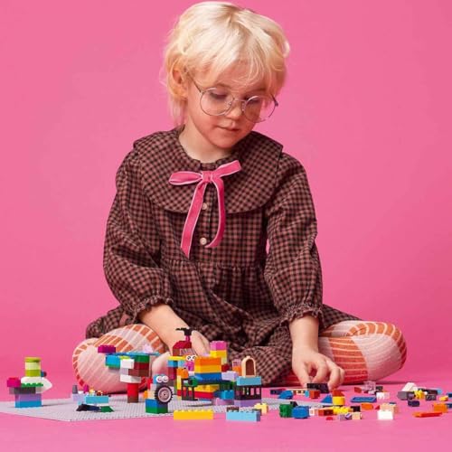 Classic Base Grigia, Superfice Creativa per Mattoncini, Giochi per Bambini dai 4 Anni, Tavola per Costruzioni, Ottima Idea Regalo, 10701 - Lego - Immagine 8