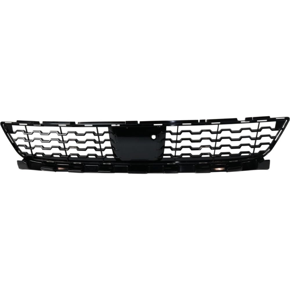 Bumper Face Bar Grille Fits BM1036186 51118061124 (Plastic,Textured Black)
