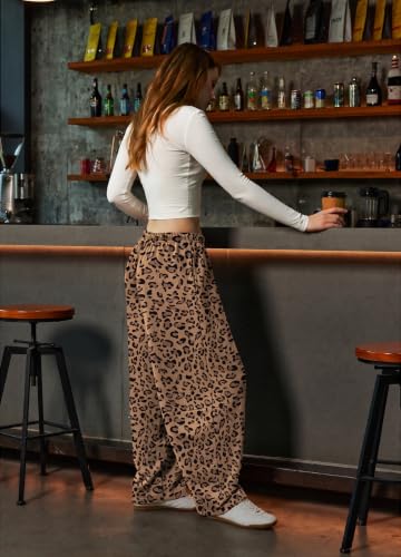 Leopard Barrel Sweatpants for Women - image 3