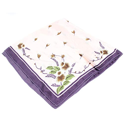 MESHIKAIER Donna Piccolo Sciarpa Quadrato Raso