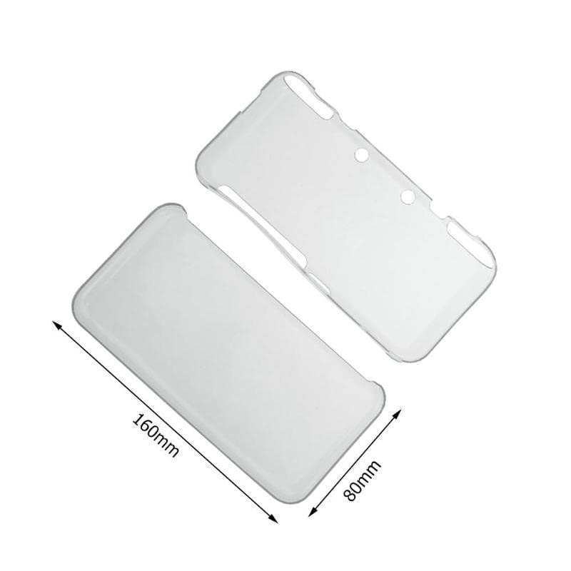 Image of Protective Sleeve Transparent Soft Shell Housing Protected Cover TPU Case for New 2DS XL LL TPU Material