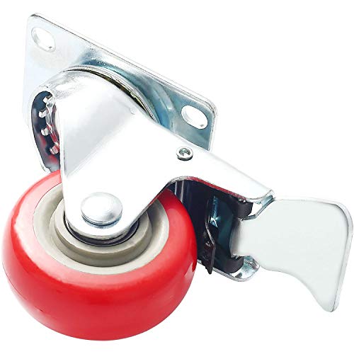 4 Pack Caster Wheels (3 inch with Brake) - Image 4