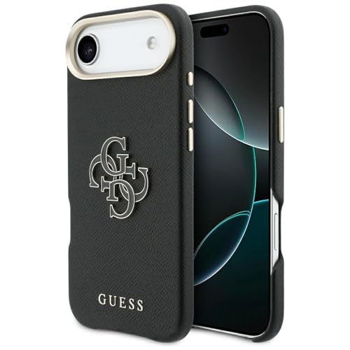 CG MOBILE Guess FW Resing Logo Coque pour iPhone Air (Noir)