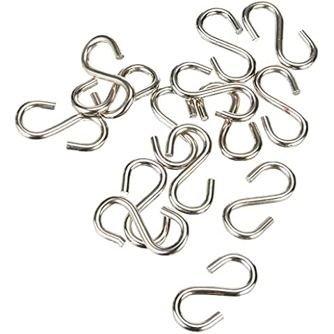 Ganchos S iguales de acero galvanizado Chapuis 230/17Z (100 unidades) Cover