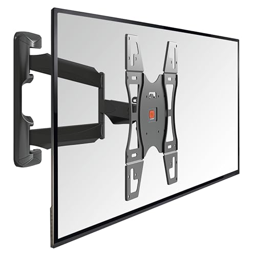 Vogel's BASE 45M schwenkbare TV Wandhalterung für 32-55 Zoll Fernseher, max. 30 kg, bis zu 180° Schwenkbar, neigbar, Fernsehhalterung, max. VESA 400 x 400, Universelle Kompatibilität, TÜV-Zertifiziert