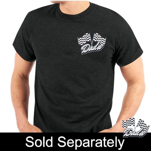 Racing Birthday Party Matching Shirt Mom and Dad Car Racer Couple T Shirt Checkered Flag Short Sleeve Tee Tops2