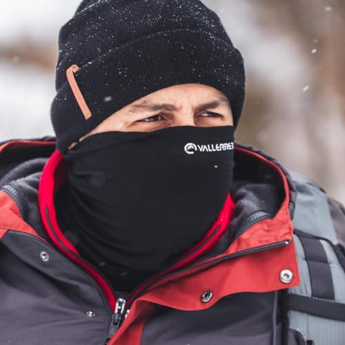 Neck Warmer, Black, 100% Merino Wool, Perfect for Winter Photography Adventures3