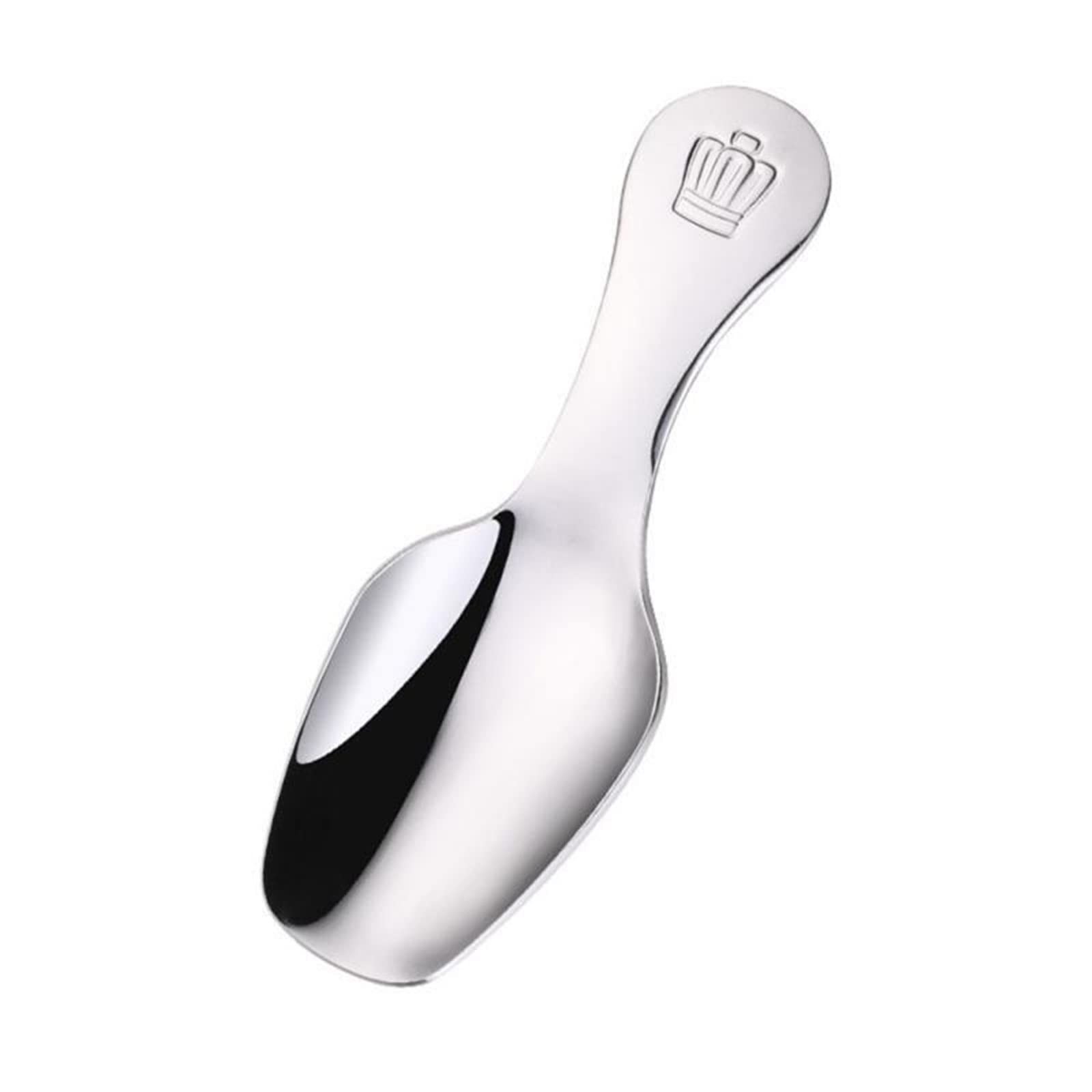 JINGYAN Cucchiaini da caffè Stainless Steel Coffee Rice Spoons Short Handle Teaspoons Dessert Cake Bean Tea Kitchen Tool Gadget Tableware