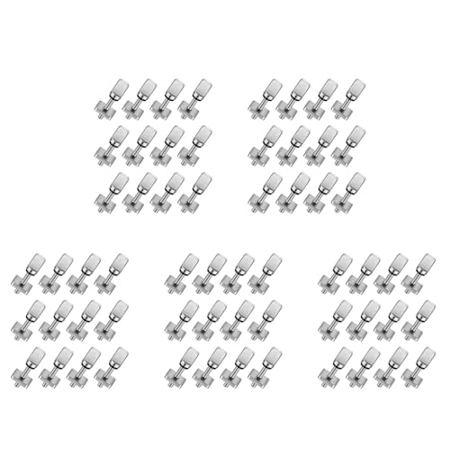 Cwmiibili SUP FinnScrew, Fin Screw, SUP Accessories for Box Surfboard, Surfboard, Paddle Board, Longboard Surf Outdoor Pack of 60