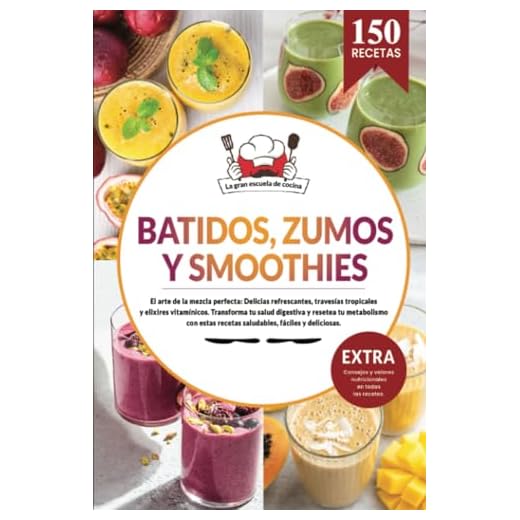Batidos, smoothies y zumos | 150 recetas fáciles para licuadora y batidora de vaso. Transforma tu salud digestiva y resetea tu metabolismo con este ... Cocina fácil para adelgazar y perder peso.