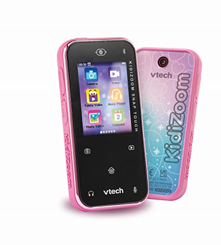 Vtech 549253 KidiZoom Snap Touch Pink,Ab 6 Jahren, Rose