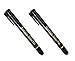 Lot de 2 stylos 2en1 SetProducts© : détecteurs de faux billets et stylo bille | Euros | Dollars | Livres. (LOT DE 2)