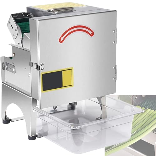 Cortador eléctrico comercial de cebollín y verduras