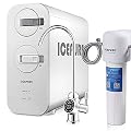 ICEPURE Under Sink Water Filter System, 20K Gallons Ultra High Capacity, Direct Connect Under Counter Drinking Water System and Tankless RO Reverse Osmosis Water Filtration System Under Sink