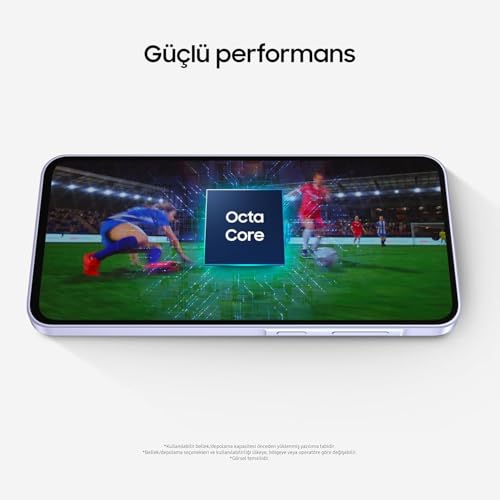 Samsung Galaxy A36 5G, Android Akıllı Telefon, 128GB Depolama, 8GB RAM, Siyah, 6x İşletim Sistemi Yükseltmesi, Büyük Ekran, Sekiz Çekirdekli İşlemci (Siyah)