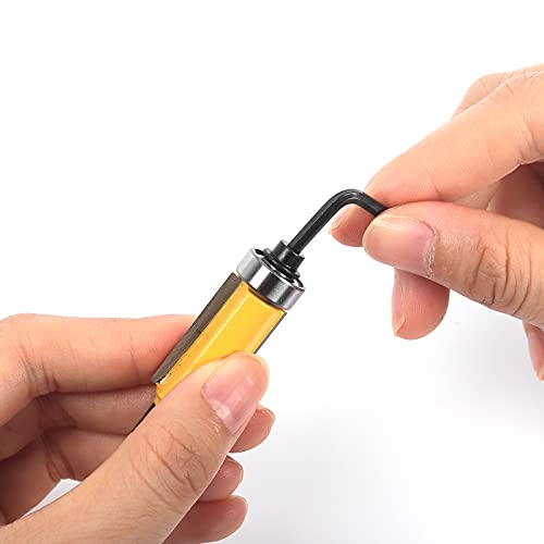 MNA Router Bits 35 Pcs Set, 35 Pieces 1/4 Inch Shank Router Bit Kit. American Router Bit Set Complete Set.