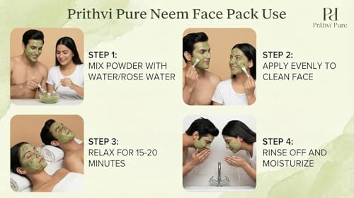 Image of 100% Natural Beetroot, Neem & Multani Mitti Face Pack | 200g Each | Hand-Made Skincare for Glowing Skin | Deep Cleansing & Pimple Control | Chemical-Free Clay Mask for Face & Hair