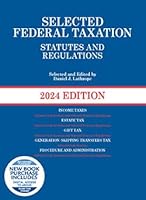 Selected Federal Taxation Statutes and Regulations, 2024 with Motro Tax Map (Selected Statutes) B0C9F8PG7B Book Cover