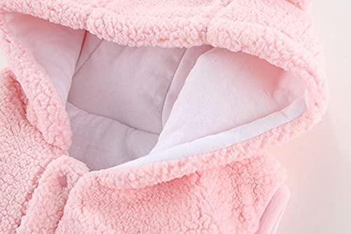 Winter Coats for Baby Light Puffer Jacket with Hood Jacket for Baby Boys Girls, Infants, Toddlers Flower Print3