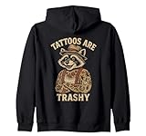 Photo Gallery retro trashy tattoo citazione sarcastico procione animale umorismo felpa con cappuccio Photo Gallery retro trashy tattoo citazione sarcastico procione animale umorismo felpa con cappuccio