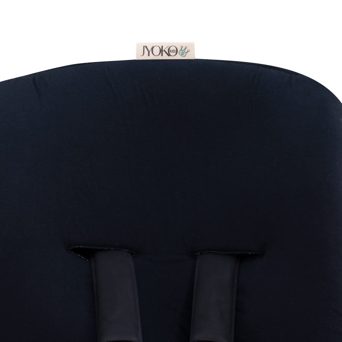 JYOKO KIDS colchoneta para silla de paseo y cochecito de bebé compatible con Bugaboo Bee 3, Bee Plus, Bee 5, elaborada en tejido de algodón + espuma y técnico transpirable (Black Series)
