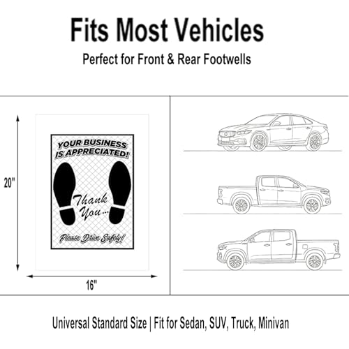 Tapetes de papel blanco para autos y fundas protectoras de suelo 4