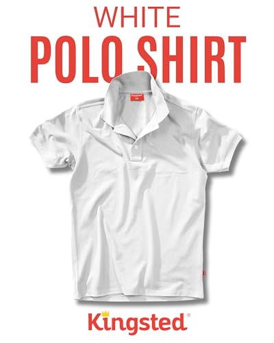 Camisetas polo Kingsted para hombre - Cómodas y de alta calidad - Tejido piqué premium - Mezcla suave de algodón - Corte clásico y manga corta miniatura 3