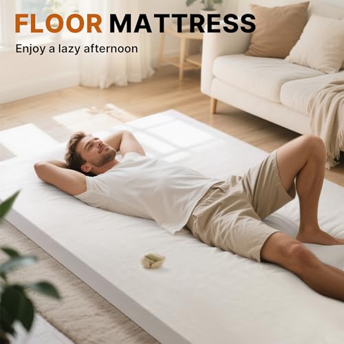 memory foam glamping roll up futon mattress japanese floor bed camping mattress sleeping mat for indoor and outdoor