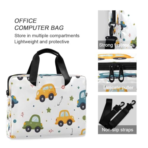 Bolsa para portátil con correa acolchada y bolsillo multicolor 6
