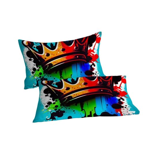 Housse de couette fille 200x200 microfibre douce avec fermeture éclair imprimée - 7