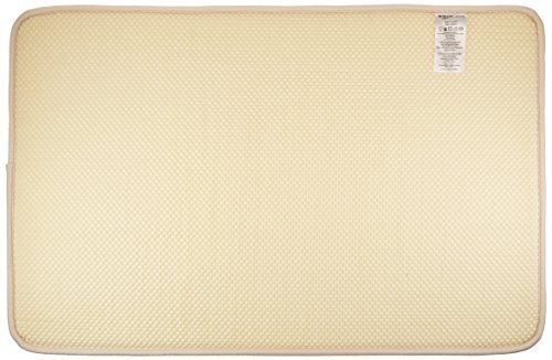AmazonBasics Memory Foam Bathmat - 46 x 71 cm, Beige