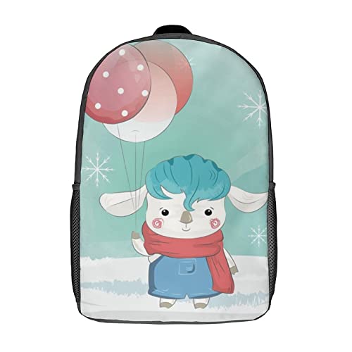 Sac à dos imprimé en 3D au motif de dessin animé animal pour un look mode unique
