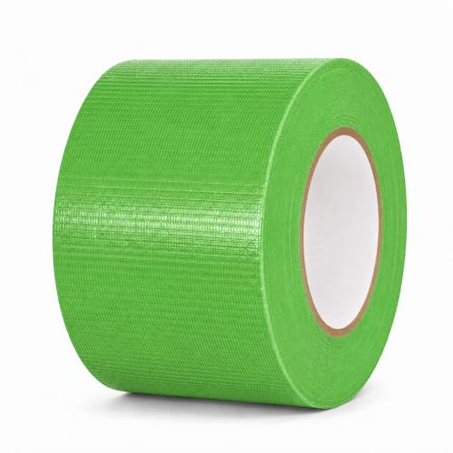 Image of GGR Supplies CDT-36 Industrial Grade Cloth Duct Tape, Light Green 4 Inch x 60 Yards, Waterproof UV Resistant Heavy Duty, Clean Removal with No Sticky Residue for Repairs, Packaging, and Bundling
