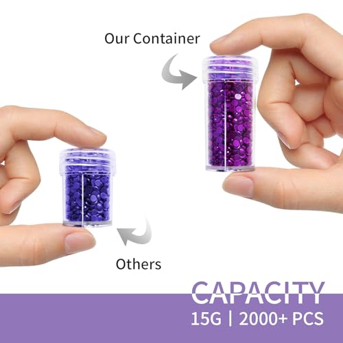 Image of ZORETCO Diamond Painting Storage Box, 240 Slots Bead Storage Containers with Tools Kit for Diamond Art Accessories Craft Jewelry Beads Organizer