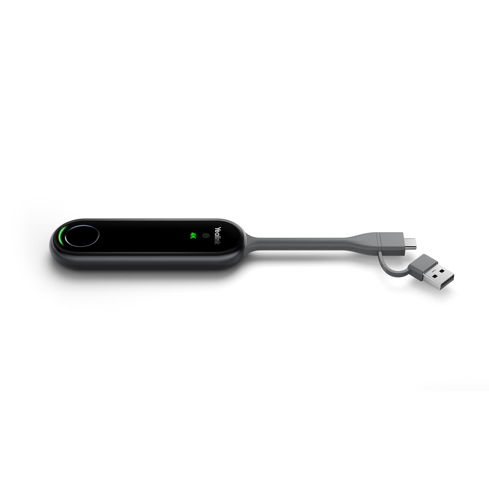 Yealink WPP30 - Pod di Presentazione Wireless Compatibile Con RoomCast / A20 / A30 / MeetingBoard, 4K/30 FPS Plug & Play, Fino a 4 Schermi