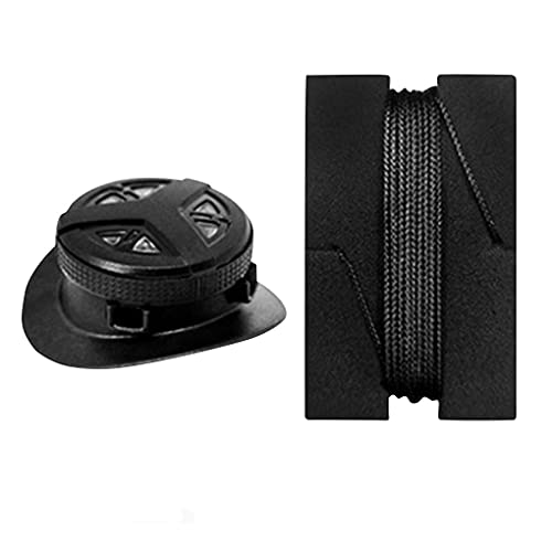 Vokmon Schnürsenkel Revolving Buckle Rotating Knopf Automatische Schnürsenkel Eng lose Schnalle mit Werkzeug Cover