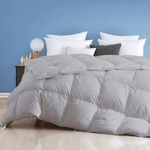 Image of Day Care - 500 GSM Hotel Quality-Down Alternative Microfiber Comforter for Heavy Winter Double Bed Comforter /Blanket /Rajai (90 inch x 100 inch Inches /228cm x 228cm) - Comforter Double Bed|Silver