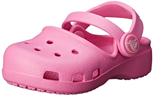 Crocs Karin Kids' Clog (Toddler/Little Kid), Party Pink, 1 M US Little Kid