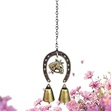 Décoration de jardin relaxante : le carillon cheval crée un paysage sonore réduisant le stress avec sa douce mélodie. Il crée une atmosphère de méditation apaisante dans les du jardin ou du couloir, favorise une ambiance calme et paisible et se harmonieusement dans l'environnement naturel pour une atmosphère accueillante.