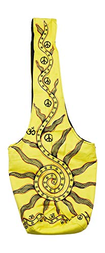Image of Mandala Crafts Hippie Bag, Large Boho Hobo Purse for Women, Crossbody Shoulder Sling Bags for Indie Style Bohemian Accessory