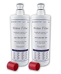 Finerfilters FF-40 Water Filter Cartridge Compatible with InSinkErator F-701R and F-201R Hard Water Filter to fit Neo Tank Systems with A1 or A3 Head (2 Pack)