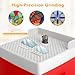 Portable Stained Glass Grinder Machine, 64W 110V Power Stained Grinder with Diamond Head BBench Grinder Tool Machine 4200RPM