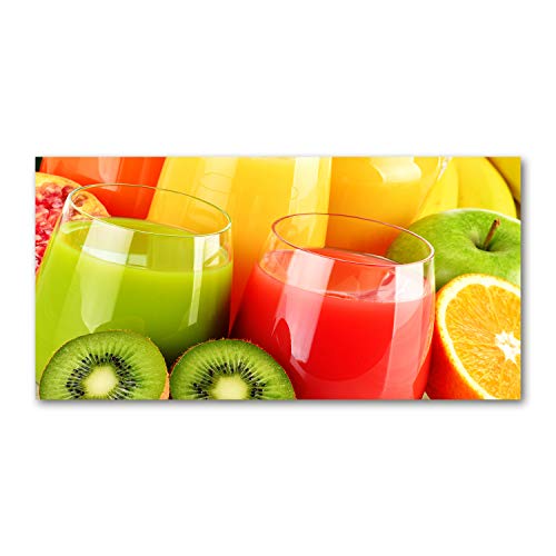 Toile murale Jus De Fruits multicolore Tulup 125x50 cm idéale pour salon moderne